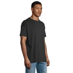 BOXY MEN T-SHIRT OVERSIZE / Deep Black S03806-DB-XXL