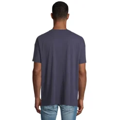 BOXY MEN T-SHIRT OVERSIZE / French Navy S03806-FN-L