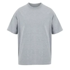 BOXY MEN T-SHIRT OVERSIZE / Jasnoszary Melanż S03806-DH-M