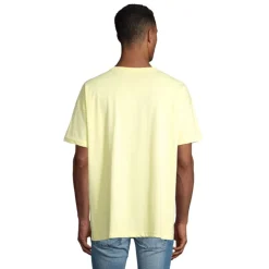 BOXY MEN T-SHIRT OVERSIZE / Jasno Żółty S03806-LY-M