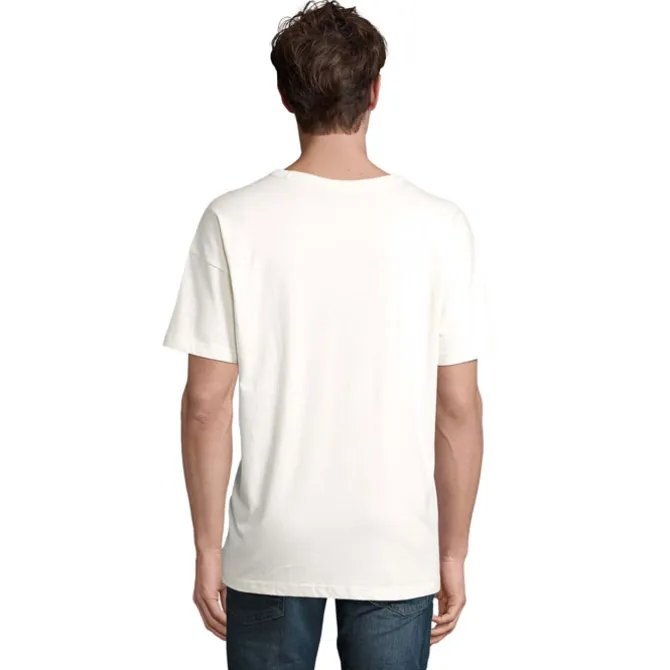 BOXY MEN T-SHIRT OVERSIZE / Off-White S03806-WW-XXL