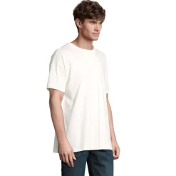 BOXY MEN T-SHIRT OVERSIZE / Off-White S03806-WW-XL