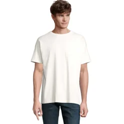BOXY MEN T-SHIRT OVERSIZE / Off-White S03806-WW-M