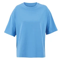 BOXY WOMEN T-SHIRT OVERSIZE / Azure S03807-IR-S