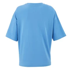BOXY WOMEN T-SHIRT OVERSIZE / Azure S03807-IR-M