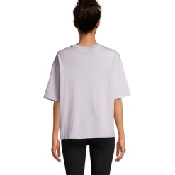 BOXY WOMEN T-SHIRT OVERSIZE / Lilac S03807-LL-XL