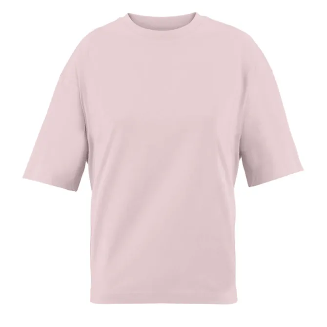 BOXY WOMEN T-SHIRT OVERSIZE / Medium Pink S03807-MP-XS