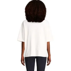 BOXY WOMEN T-SHIRT OVERSIZE / Off-White S03807-WW-XL