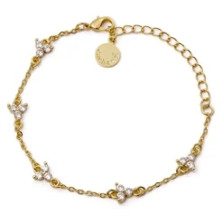 Bransoletka Ambre Gold / Złoty CJB449E