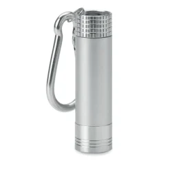 Brelok aluminiowy LED / Srebrny MO9381-14