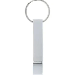 Brelok aluminiowy Tao z otwieraczem do butelek i puszek / Srebrny 11801803
