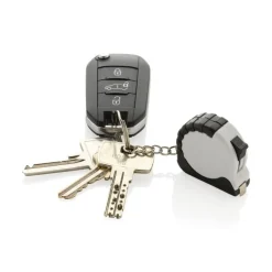 Brelok do kluczy, miara 1 m / Biały P191.7303