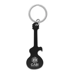 Brelok do kluczy, otwieracz do butelek „gitara elektryczna” | Meles / Czarny V4756-03