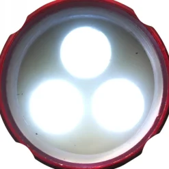 Brelok karabińczyk, lampka LED / Czerwony V4193-05_W