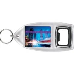 Brelok-otwieracz do butelek Jibe R1 / Przezroczysty bezbarwny 21055000