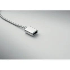 Brelok 3w1 kabel ładujący / Srebrny MO3150-14