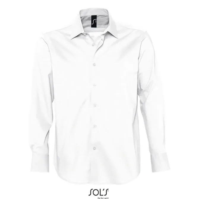 BRIGHTON men shirt 140g / Biały S17000-WH-S