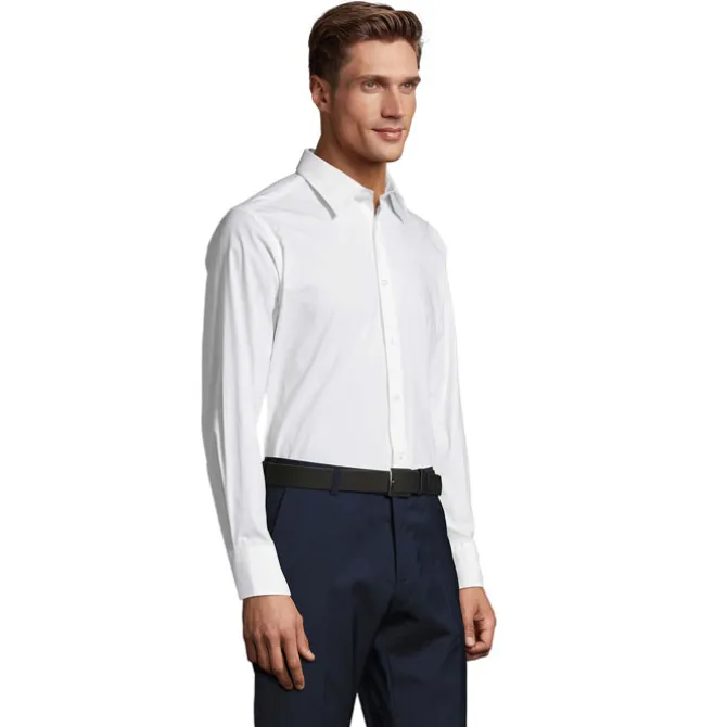 BRIGHTON men shirt 140g / Biały S17000-WH-S