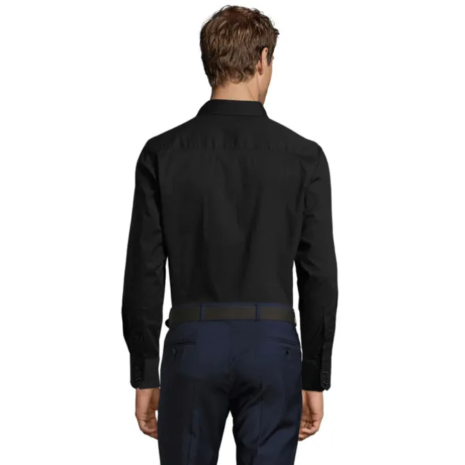BRIGHTON men shirt 140g / Czarny / Czarny opal S17000-BK-M