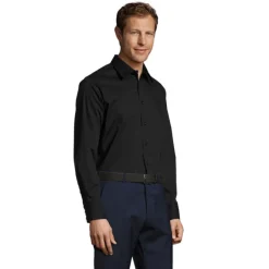BRIGHTON men shirt 140g / Czarny / Czarny opal S17000-BK-S