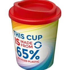 Brite-Americano® Eco izolowany kubek o pojemności 250 ml / Czerwony 21049621