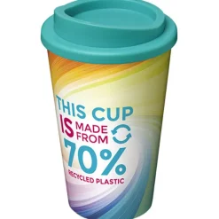 Brite-Americano® Eco izolowany kubek o pojemności 350 ml / Pomarańczowy 21049231