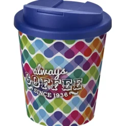 Brite-Americano® Espresso 250 ml tumbler with spill-proof lid / Biały 21069801