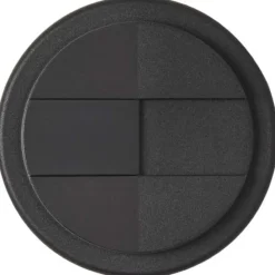 Brite-Americano® POP 350 ml termoizolowany kubek z pokrywką zabezpieczającą przed rozlaniem / Czarny 21079590