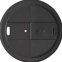 Brite-Americano® POP 350 ml termoizolowany kubek z pokrywką zabezpieczającą przed rozlaniem / Czarny 21079590
