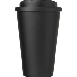 Brite-Americano® POP 350 ml termoizolowany kubek z pokrywką zabezpieczającą przed rozlaniem / Czarny 21079590