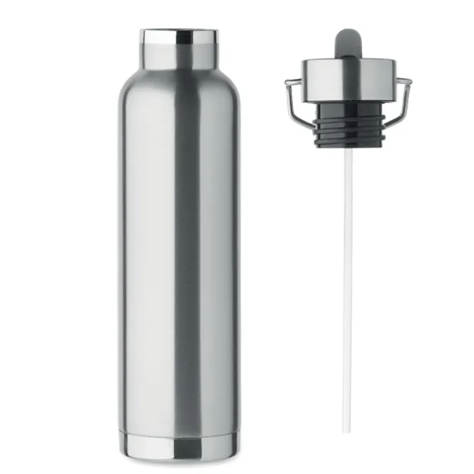 Butelka dwuścienna 660 ml / Srebrny Mat MO2283-16