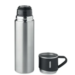 Butelka dwuścienna 420 ml / Srebrny Mat MO2117-16