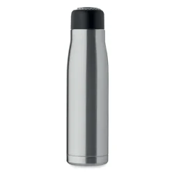 Butelka dwuścienna 500 ml / Srebrny Mat MO2413-16