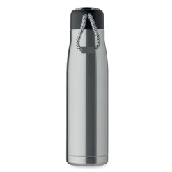 Butelka dwuścienna 500 ml / Srebrny Mat MO2413-16
