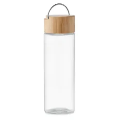 Butelka 500ml, bamb. pokrywka / Przezroczysty MO6413-22