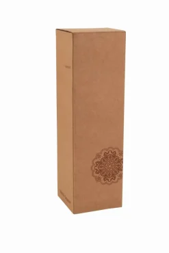 Butelka 750 ml szklana z bambusowym korkiem Vanilla Seazon / Przezroczysty F4912400AJ3