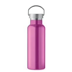 Butelka podwójna ścianka500 ml / Fuksja MO2107-38