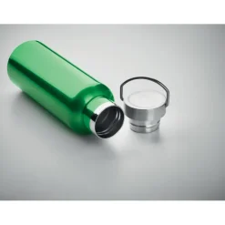 Butelka podwójna ścianka500 ml / Zielony MO2107-09