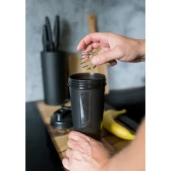 Butelka sportowa 750 ml, shaker | Urelles / Biały VA102-02