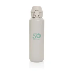 Butelka sportowa 600 ml Via / Beżowy P437.5023