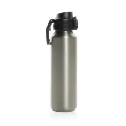 Butelka sportowa 600 ml Via / Srebrny P437.5002