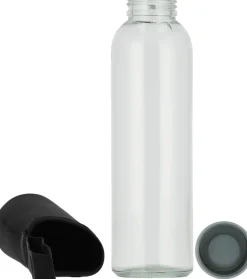 Butelka szklana KLAGENFURT 500 ml / Czarny 084203