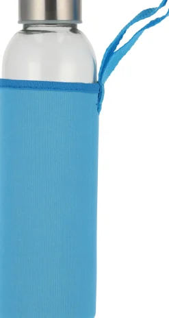 Butelka szklana KLAGENFURT 500 ml / Jasnoniebieski 084224