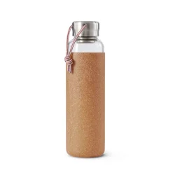 Butelka szklana na wodę 600ml BLACK+BLUM / Oliwkowy B3GR-WB-M010