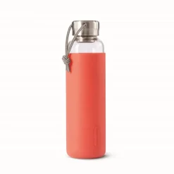 Butelka szklana na wodę 600ml BLACK+BLUM / Burgundowa B3GR-WB-M004