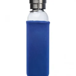 Butelka szklana z pokrowcem 600 ml RAMONA / Czerwony 6318105