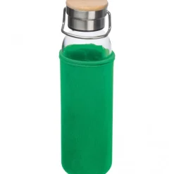 Butelka szklana z pokrowcem 600 ml RAMONA / Zielony 6318109