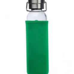 Butelka szklana z pokrowcem 600 ml RAMONA / Zielony 6318109
