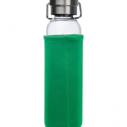 Butelka szklana z pokrowcem 600 ml RAMONA / Zielony 6318109