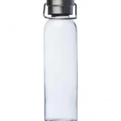 Butelka szklana z pokrowcem 600 ml RAMONA / Czarny 6318103